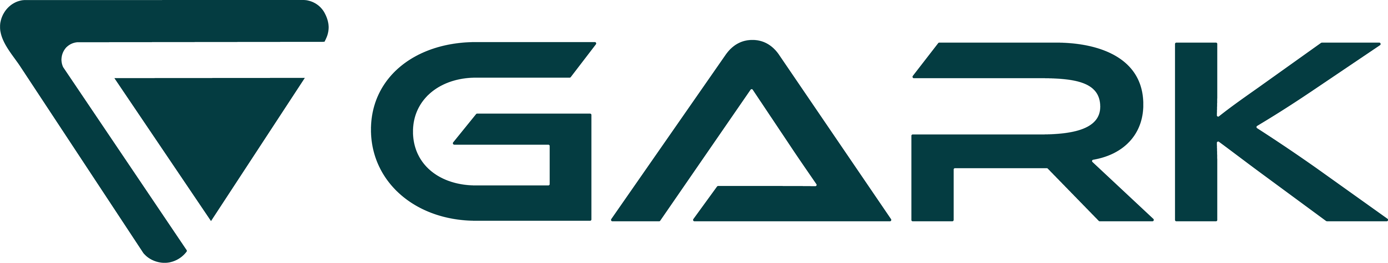 Gark's Secondary Logo - Teal